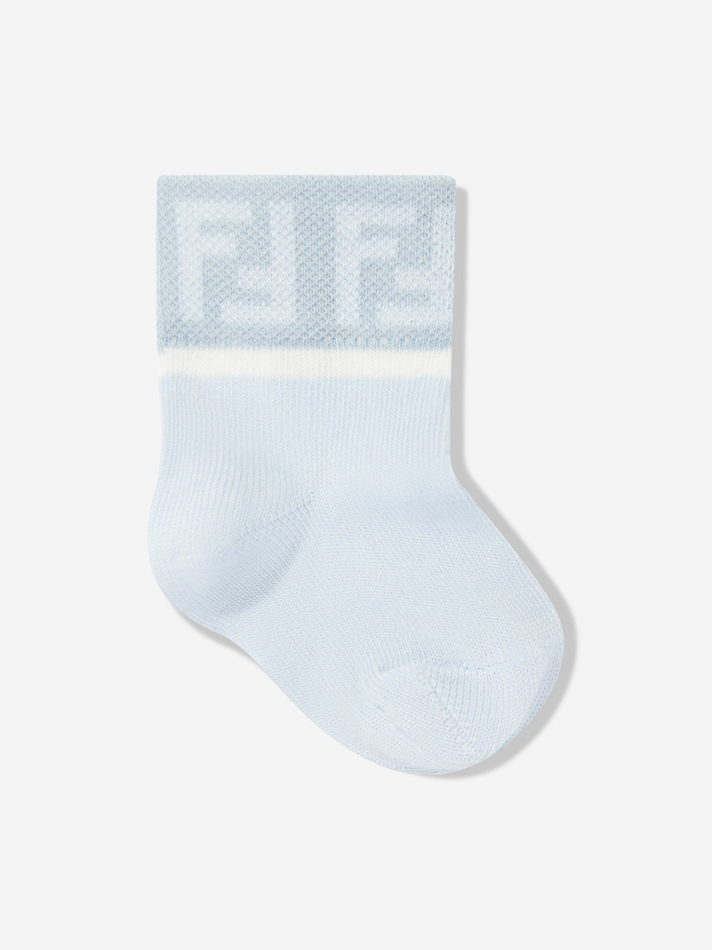 Fendi Baby Boys Logo Socks Set (5 Pairs) in Multicolour