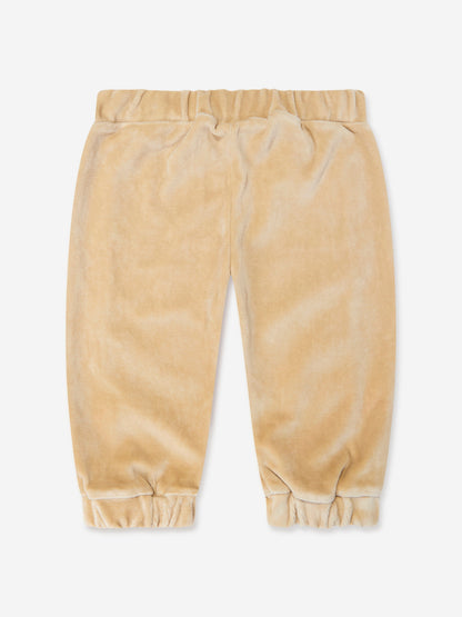 Fendi Baby Chenille Joggers in Beige