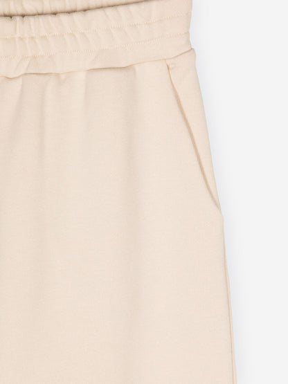 Fendi Kids Logo Joggers in Beige