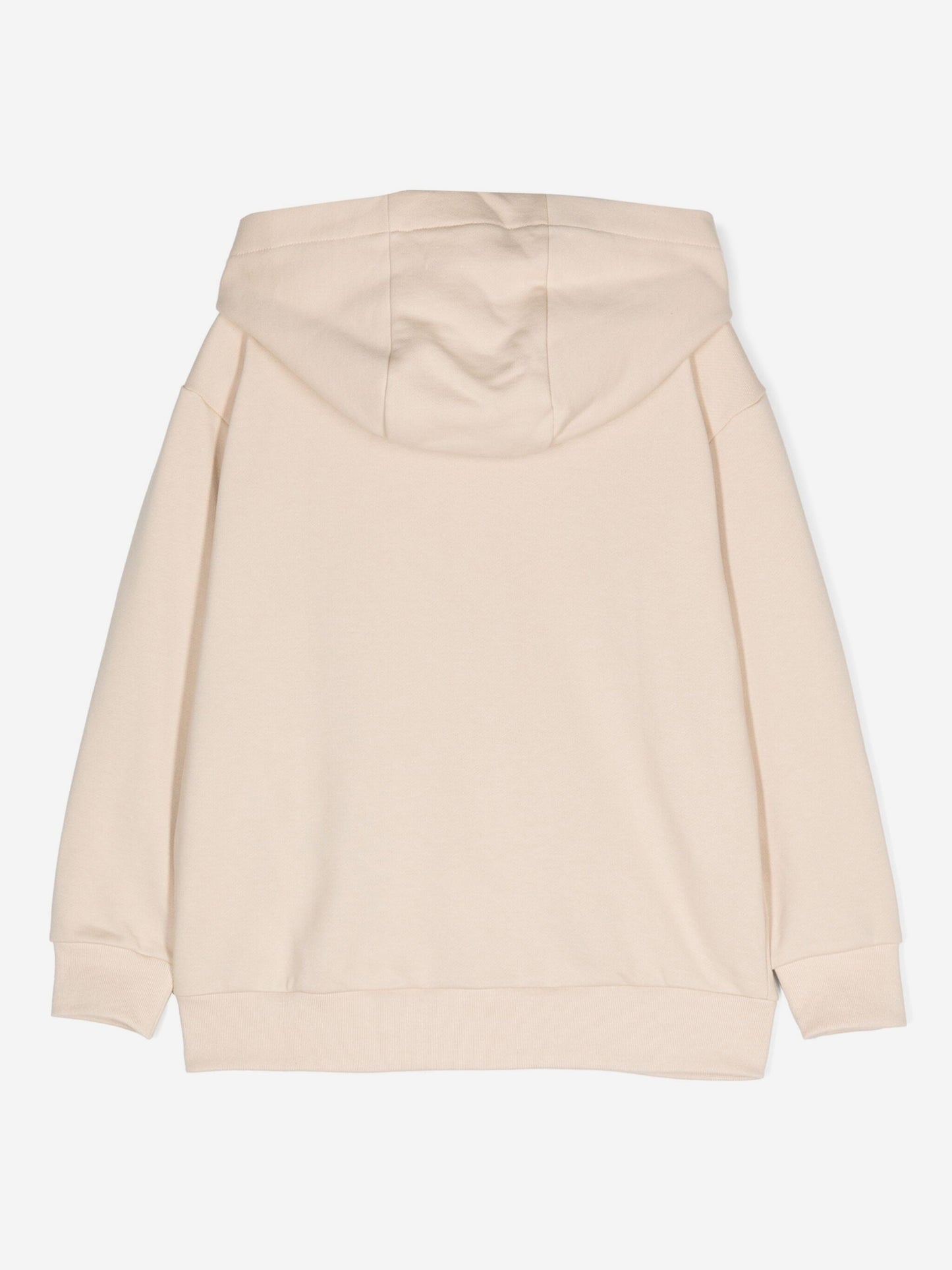 Fendi Kids Logo Zip Up Top in Beige