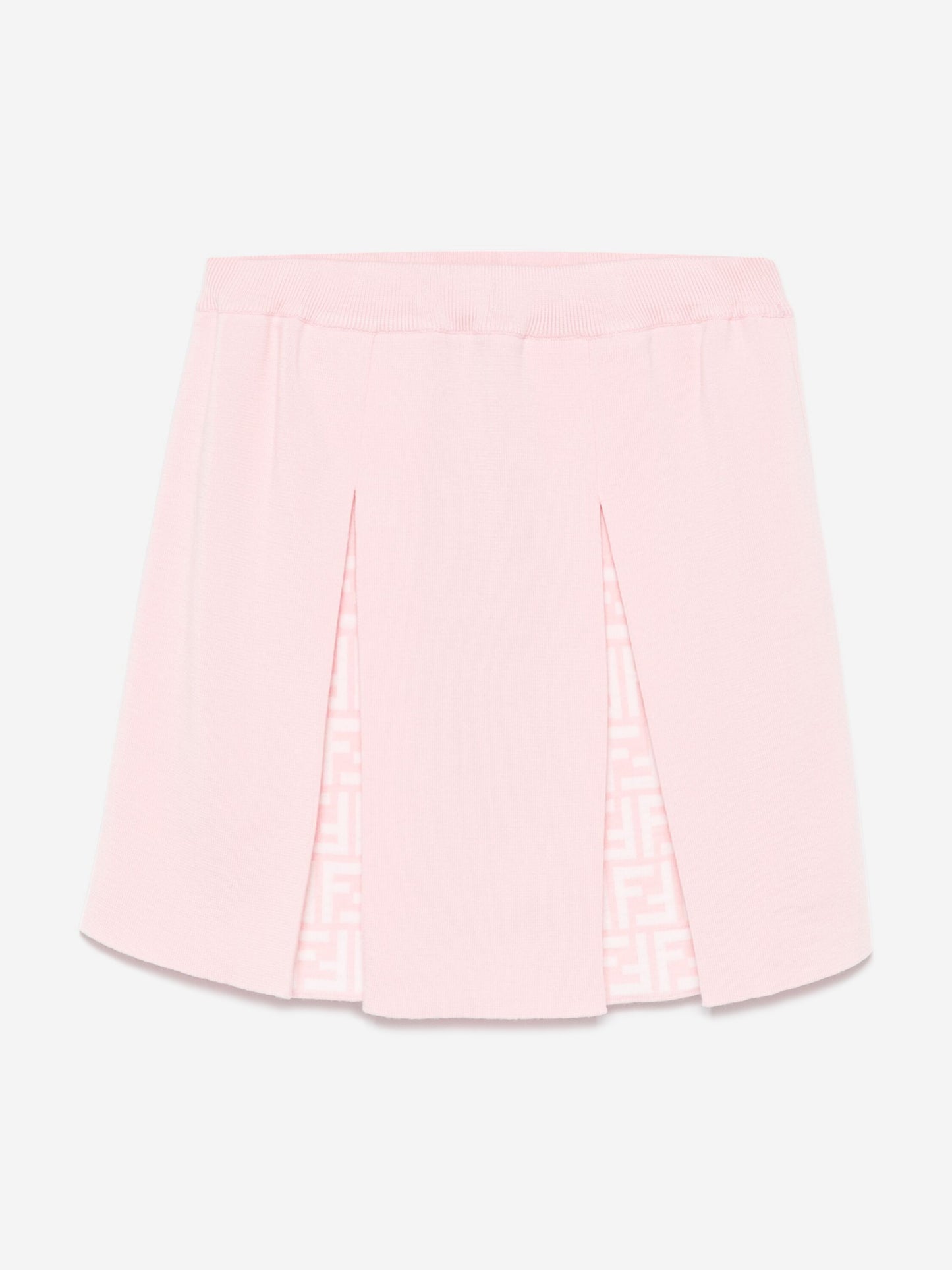 Fendi Girls Wool Skirt in Pink