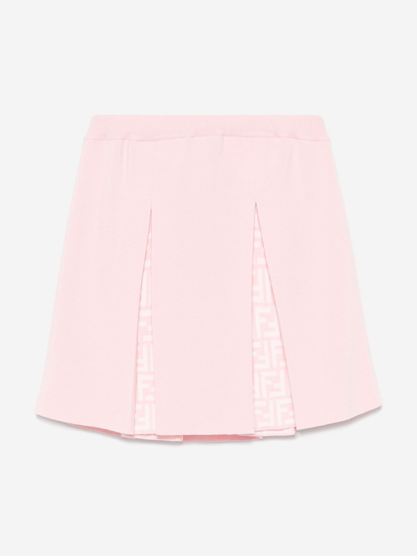 Fendi Girls Wool Skirt in Pink