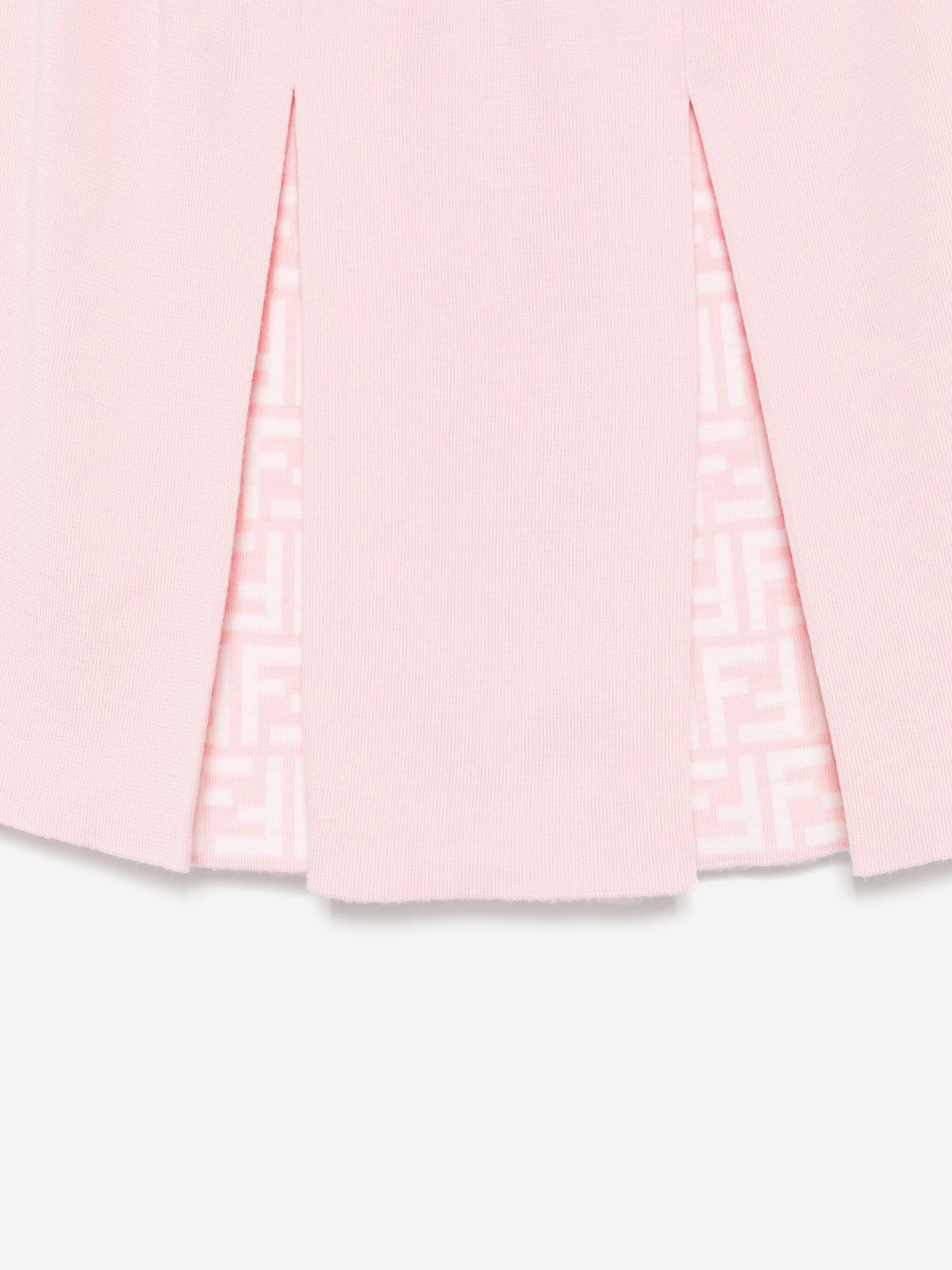Fendi Girls Wool Skirt in Pink