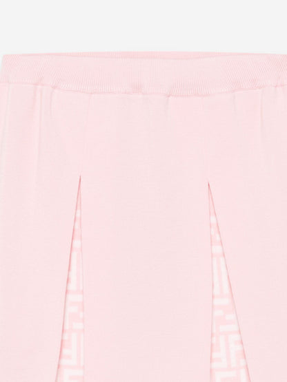 Fendi Girls Wool Skirt in Pink