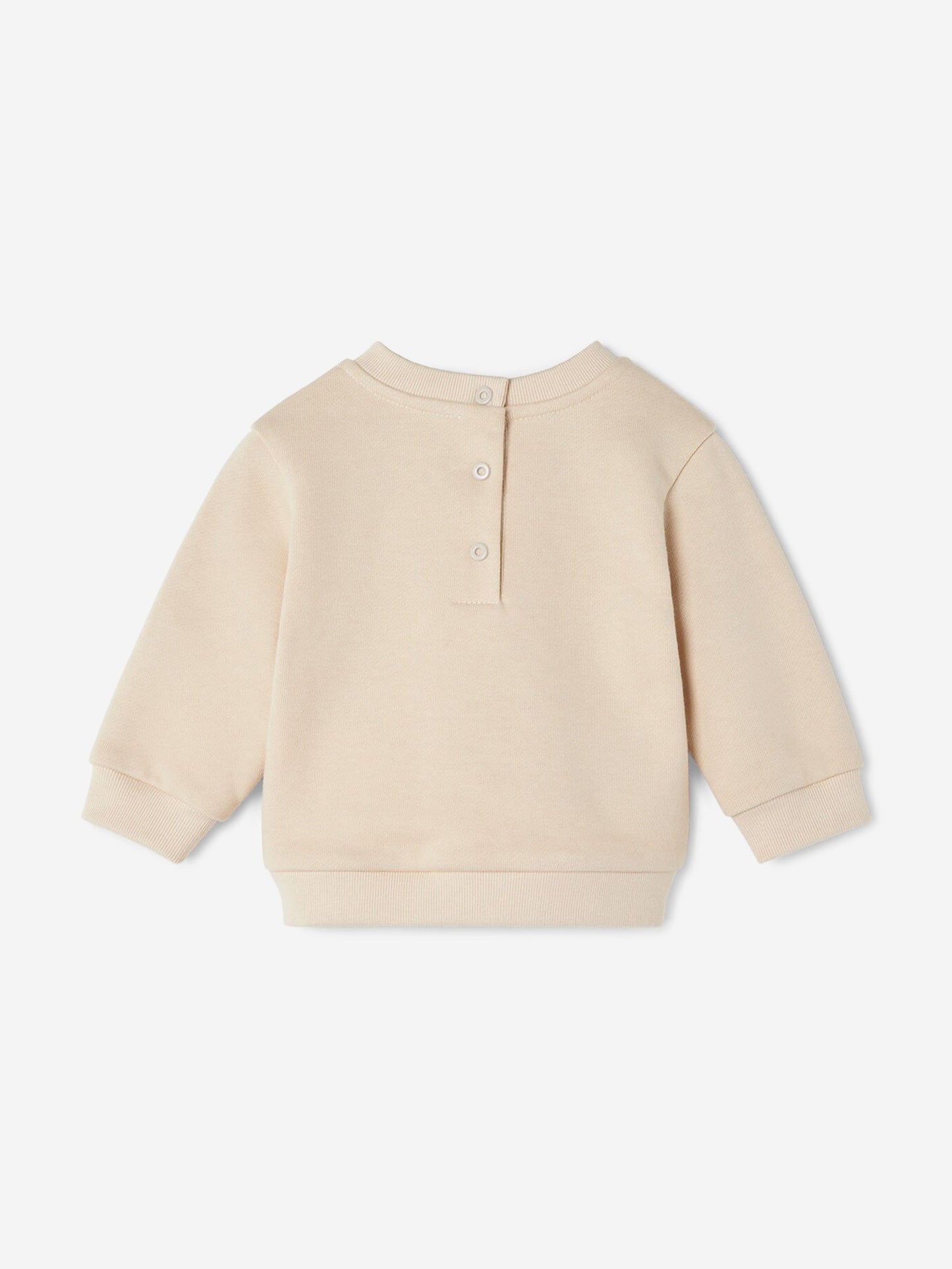 Fendi Baby Squirrel Logo Sweatshirt in Beige