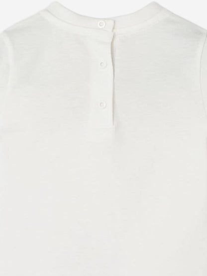 Fendi Baby Squirrel Logo T-Shirt in White