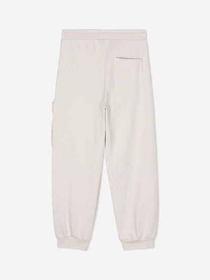 Fendi Boys Caro Joggers in Ivory