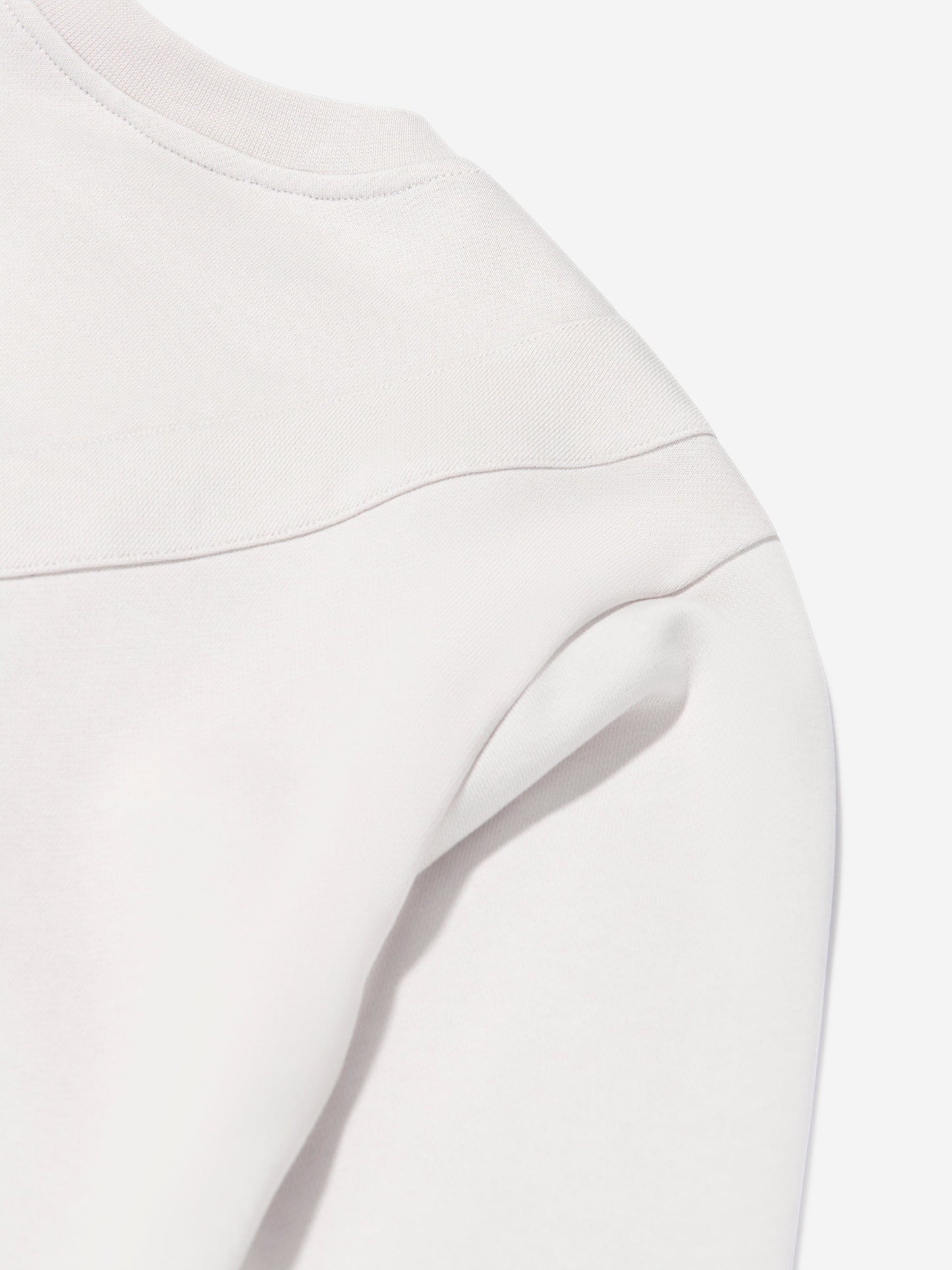 Fendi Kids Baguette Pocket Sweatshirt Ivory