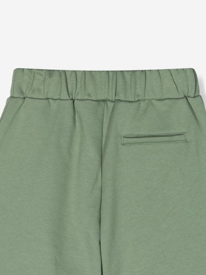 Fendi Boys Logo Shorts in Green