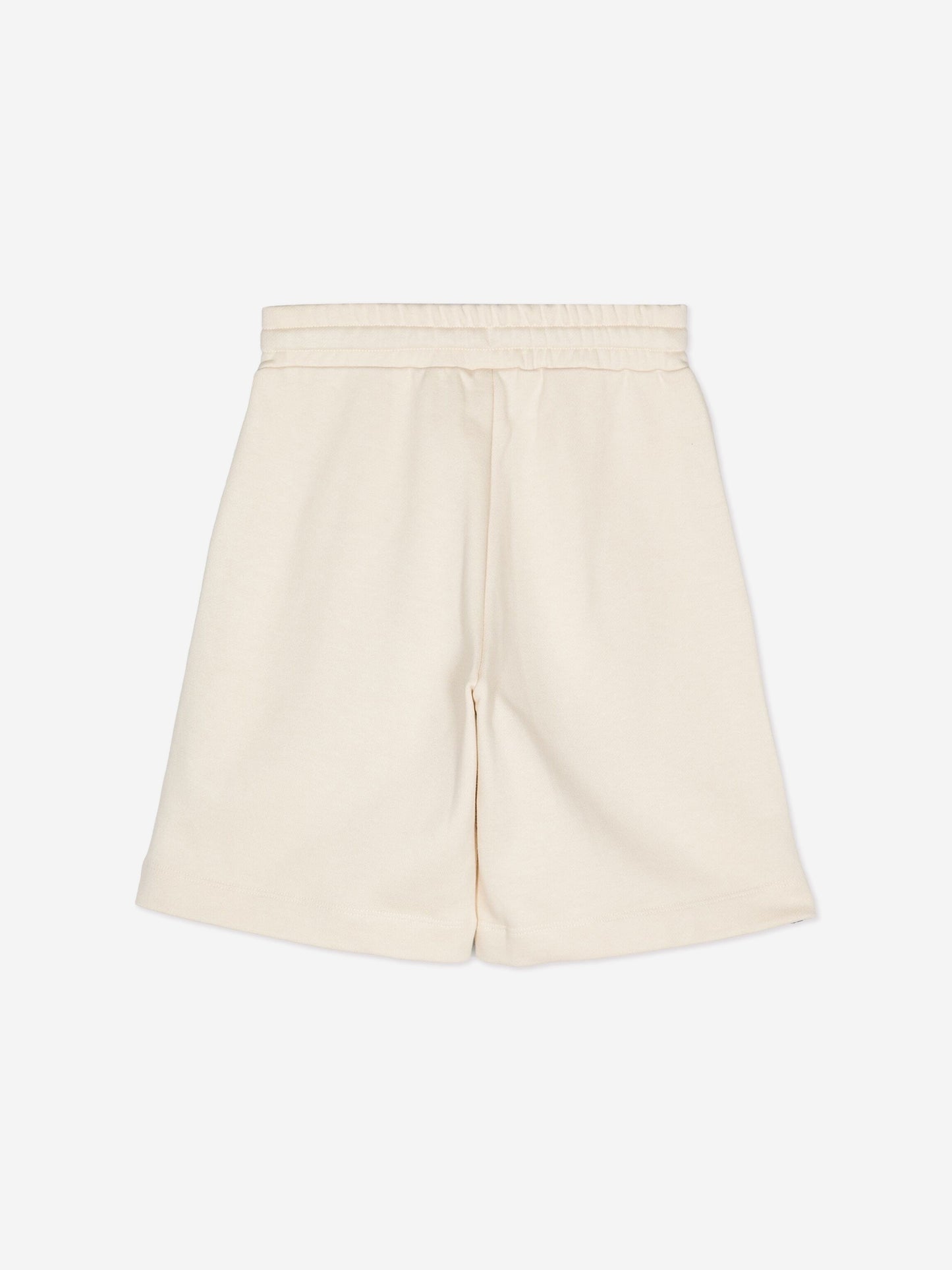Fendi Boys Logo Bermuda Shorts in Beige