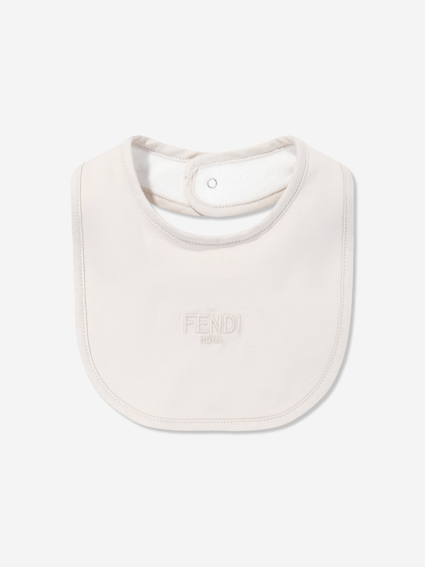 Fendi Baby 3 Piece Babygrow Set in Beige