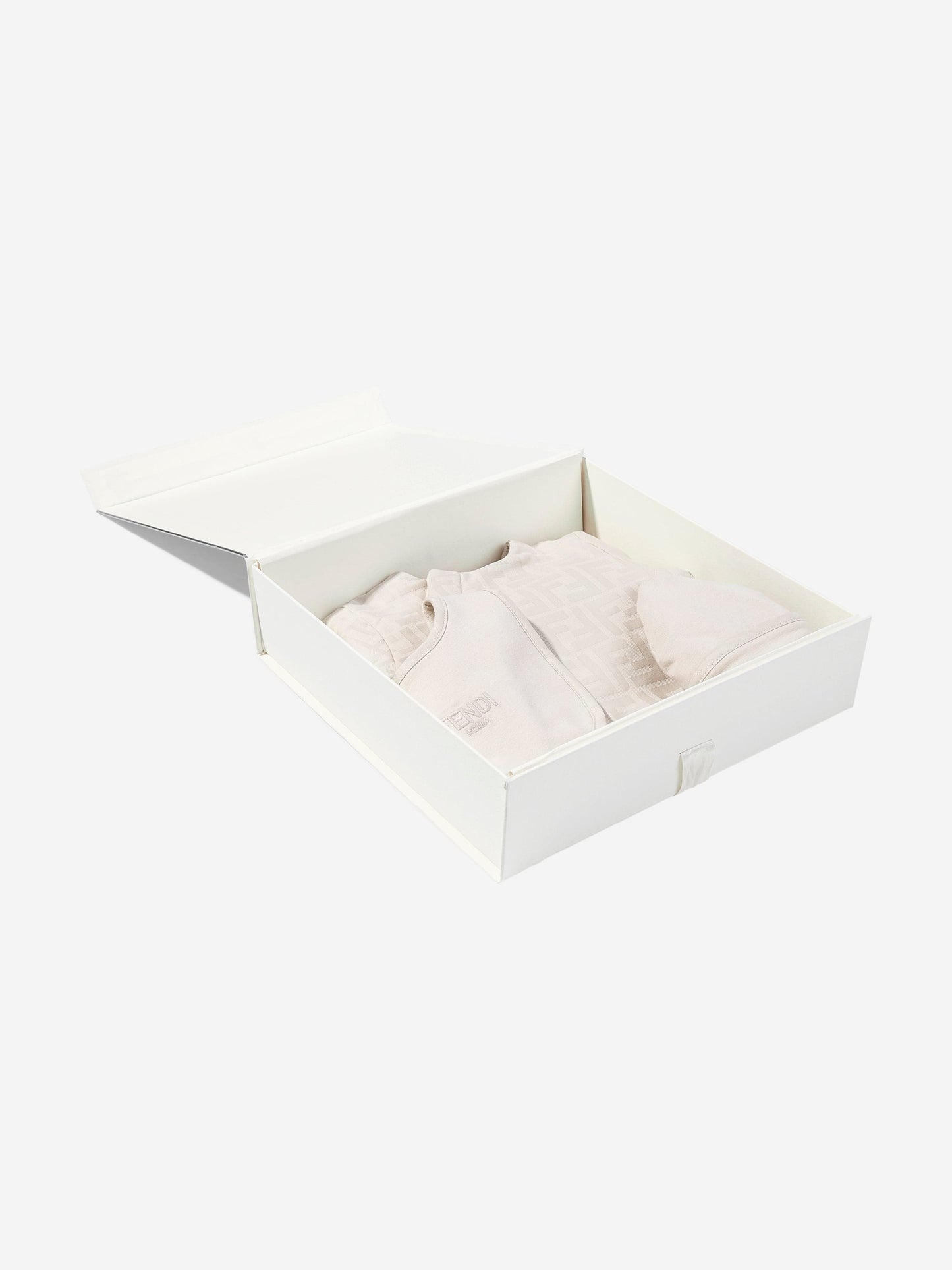 Fendi Baby 3 Piece Babygrow Set in Beige
