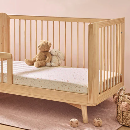 Kabode - Organic Cot Bed Fitted Sheet - Starscape