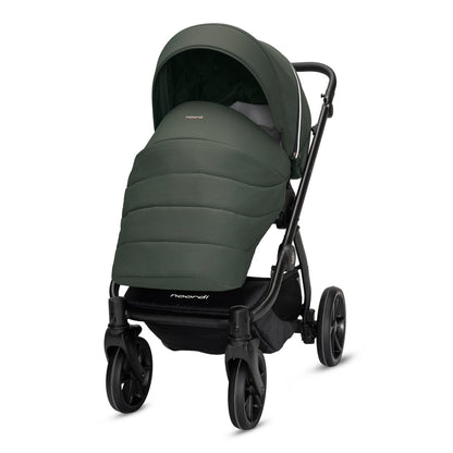 Noordi Fjordi V2 2in1 Pushchair with ThermoCot™ Carrycot, Alpine Moss