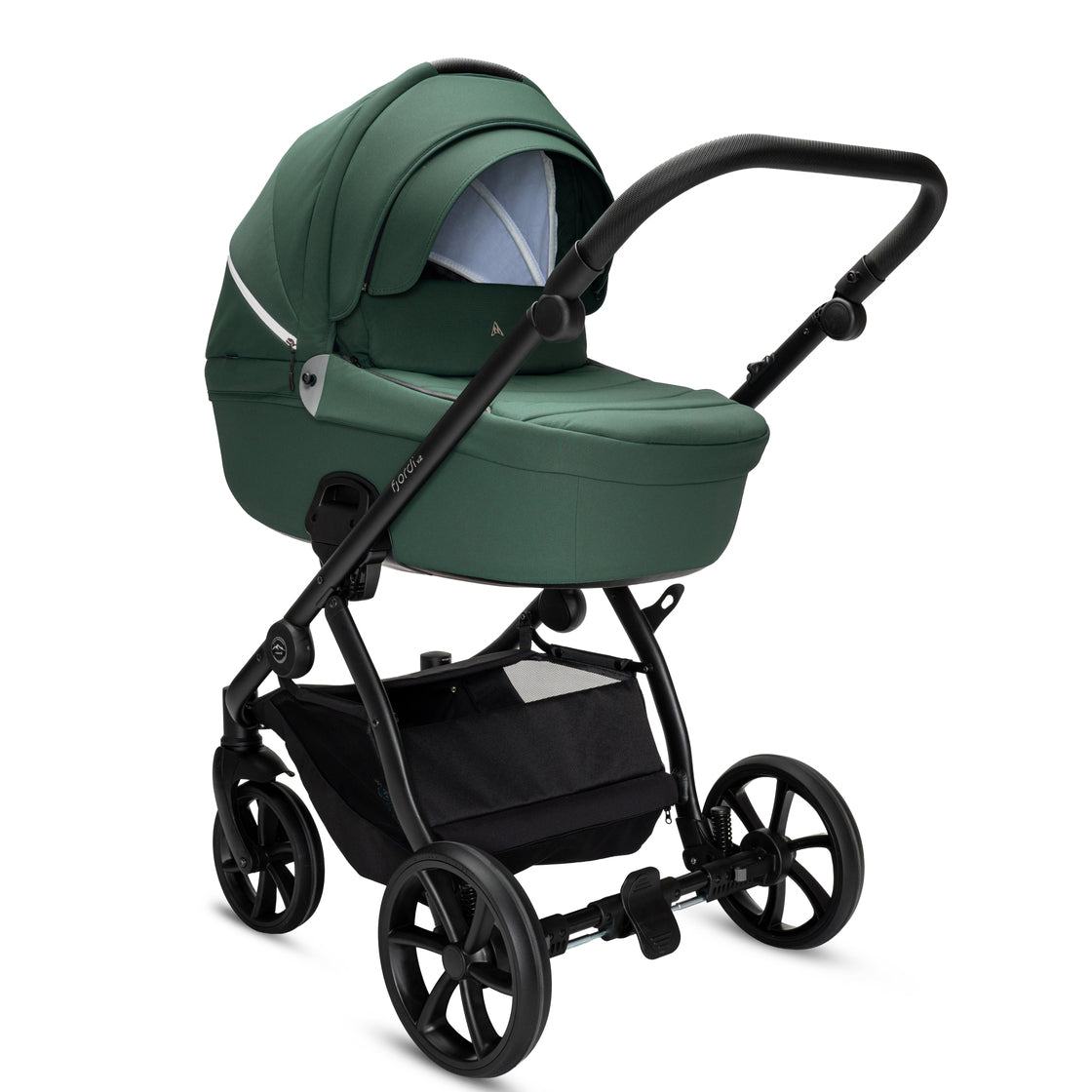 Noordi Fjordi V2 2in1 Pushchair with ThermoCot™ Carrycot, Emerald Green