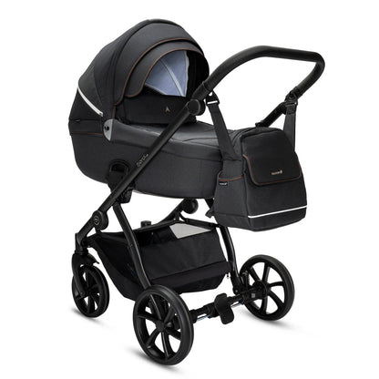 Noordi Fjordi V2 2in1 Pushchair with ThermoCot™ Carrycot, Voyager Black
