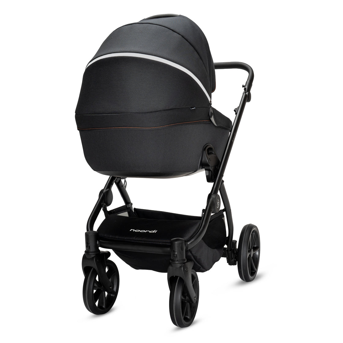 Noordi Fjordi V2 2in1 Pushchair with ThermoCot™ Carrycot, Voyager Black
