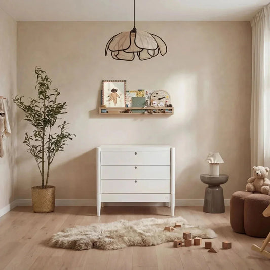 Gaia Baby Eos Dresser - All White