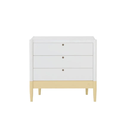 Gaia Baby Eos Dresser - Primrose Yellow/White