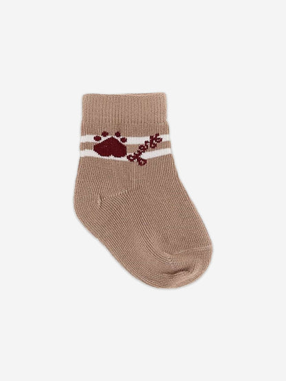Guess Baby 3 Pack Socks Set in Brown
