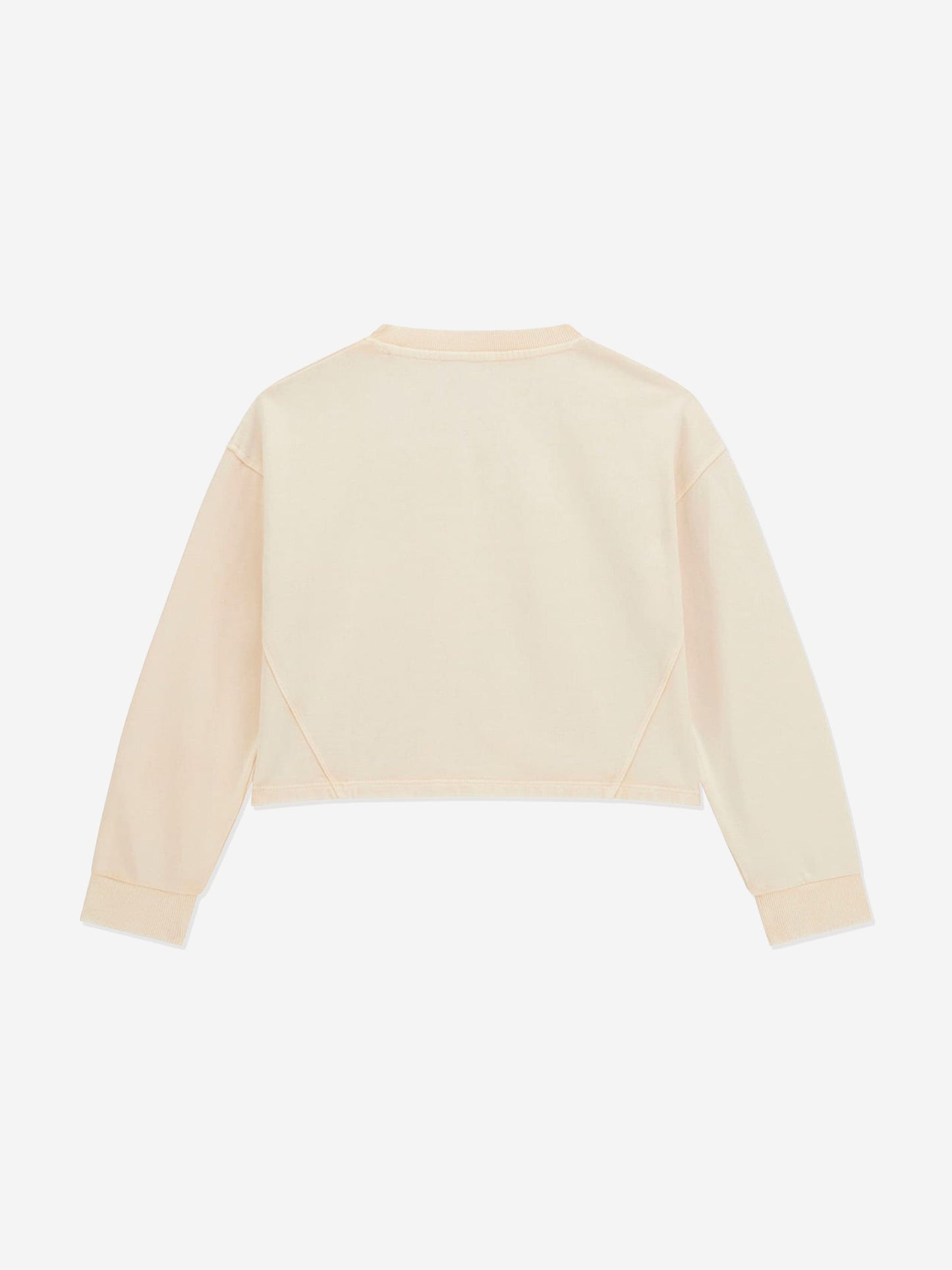 Guess Girls Oversized Logo Sweatshirt in Ivory