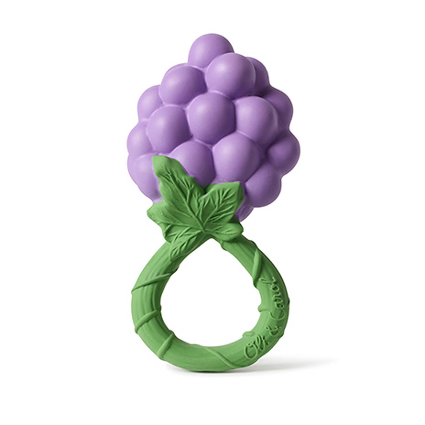 Oli & Carol Grape Baby Rattle & Teether