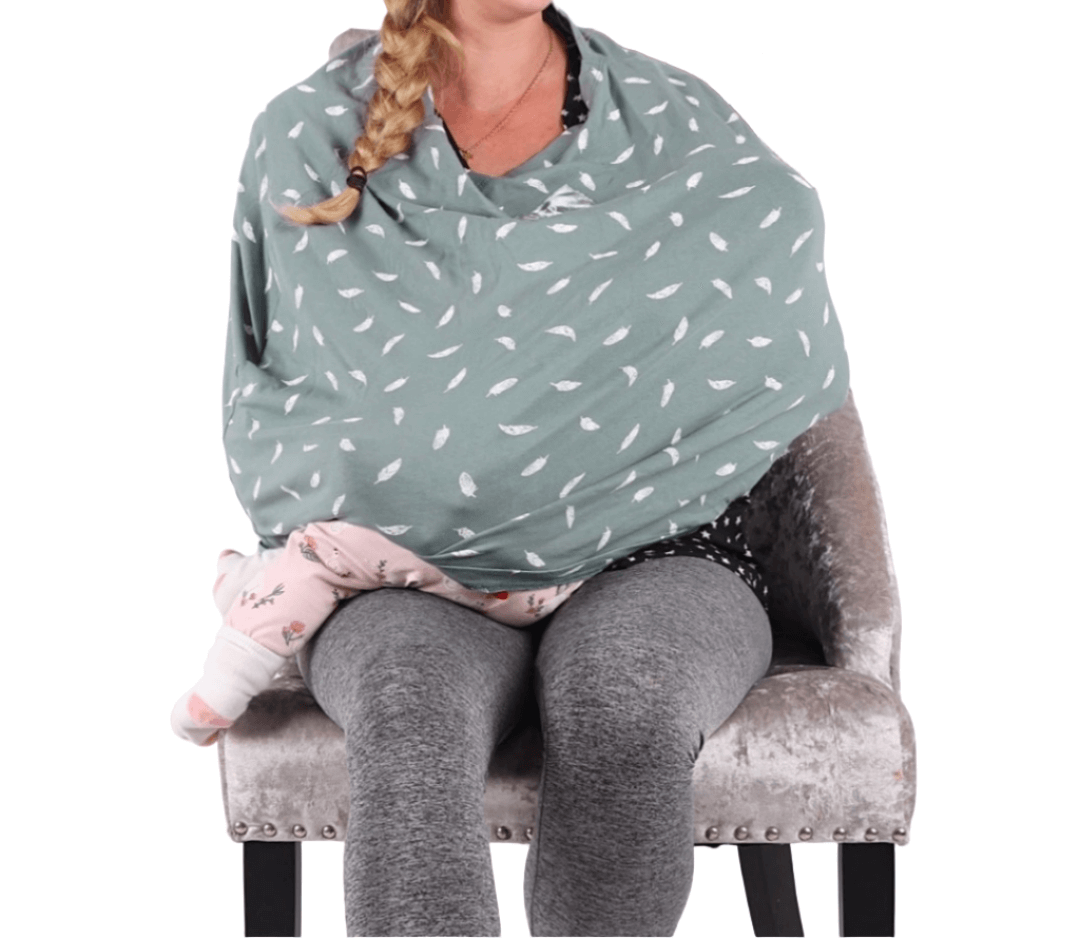 Couverture d'allaitement en coton bambou Mama DS