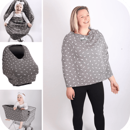 Couverture d'allaitement en coton bambou Mama DS