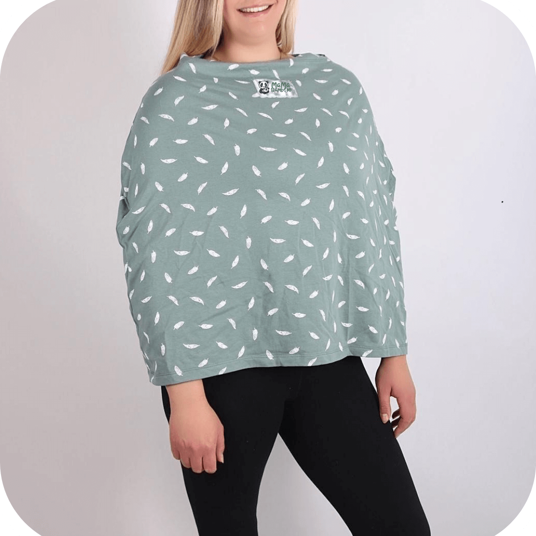 Couverture d'allaitement en coton bambou Mama DS