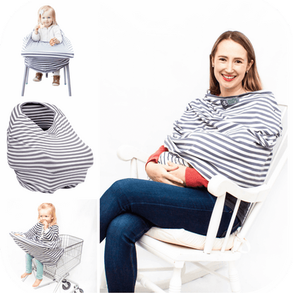 Couverture d'allaitement en coton bambou Mama DS