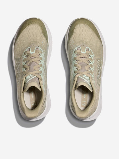 HOKA Kids Mach 6 Trainers in Beige