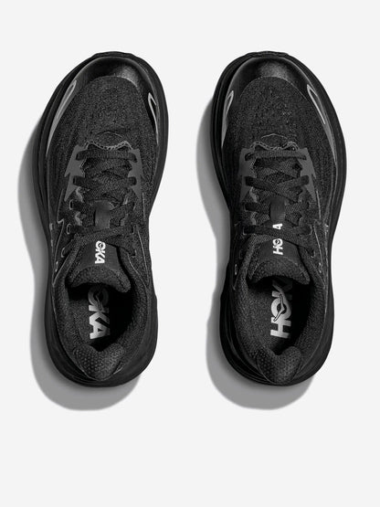 HOKA Kids Clifton 10 Trainers in Black