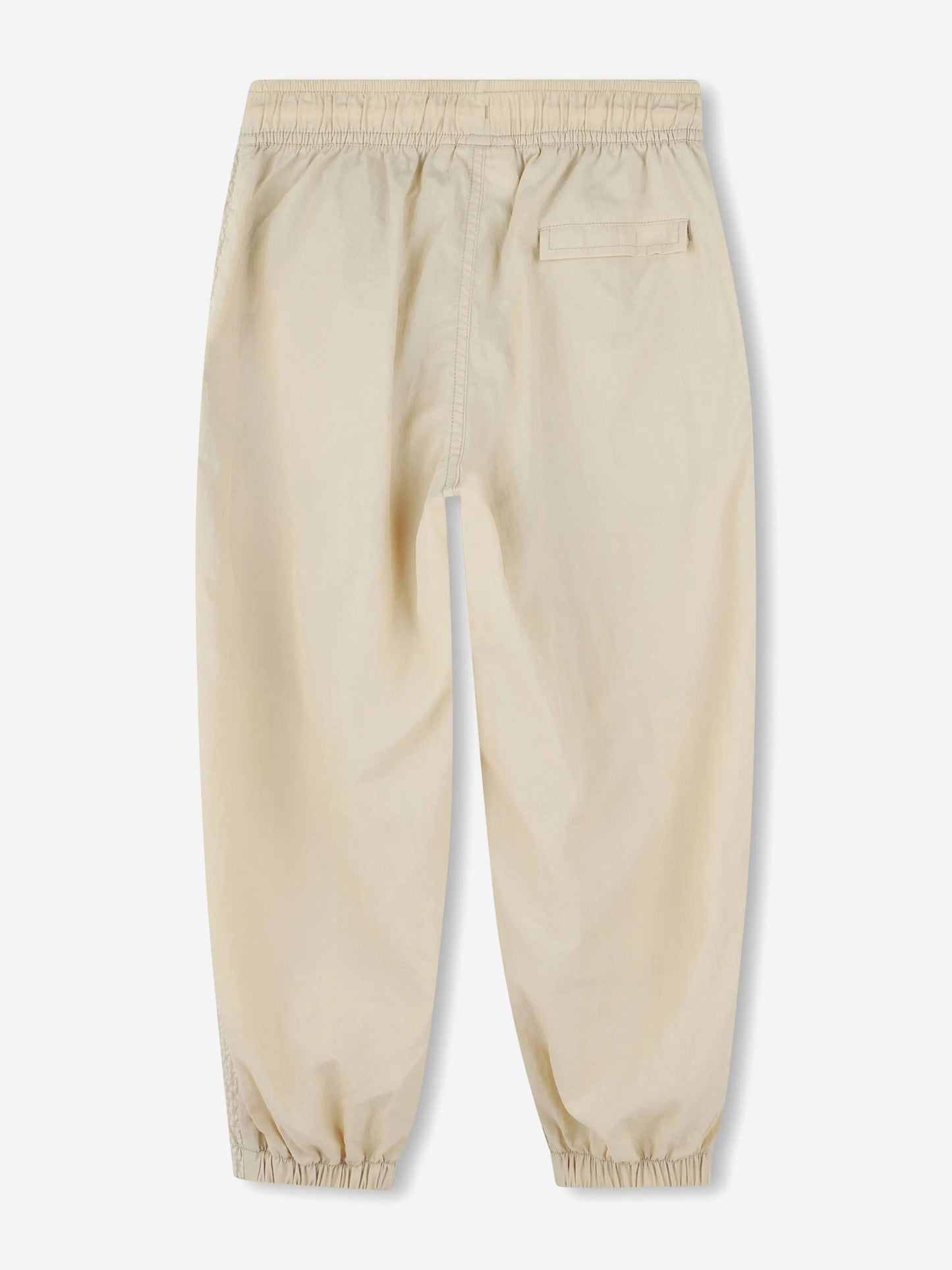 Hugo Boys Loose Track Trousers in Beige