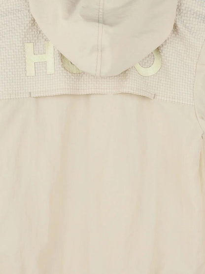 Hugo Boys Hooded Windbreaker in Beige