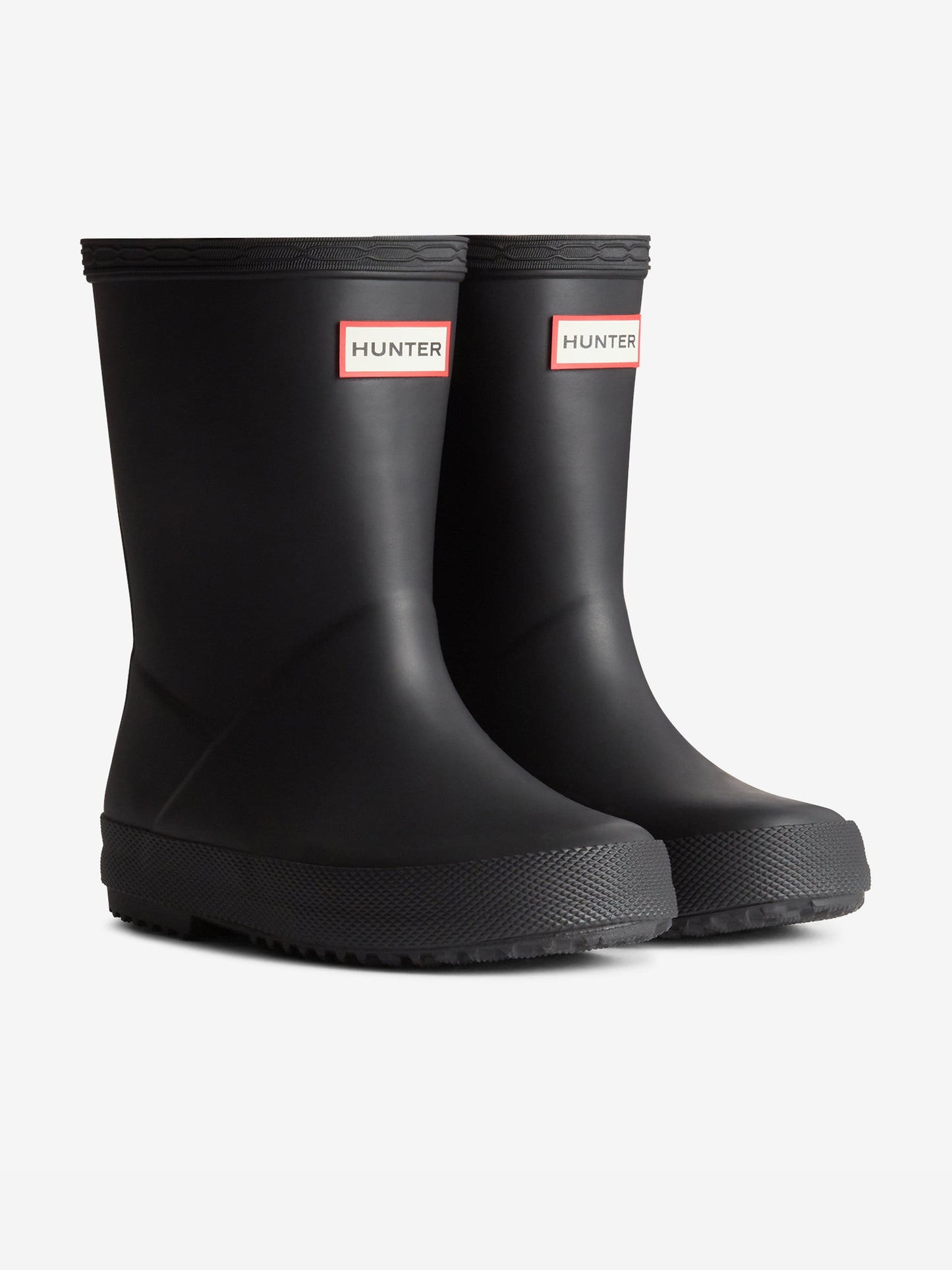 Hunter Kids First Wellington Boots in Black