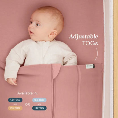 ergoPouch - Organic Untuckable Safer Sleep HugMe Blanket 0.2 / 1.0 TOG