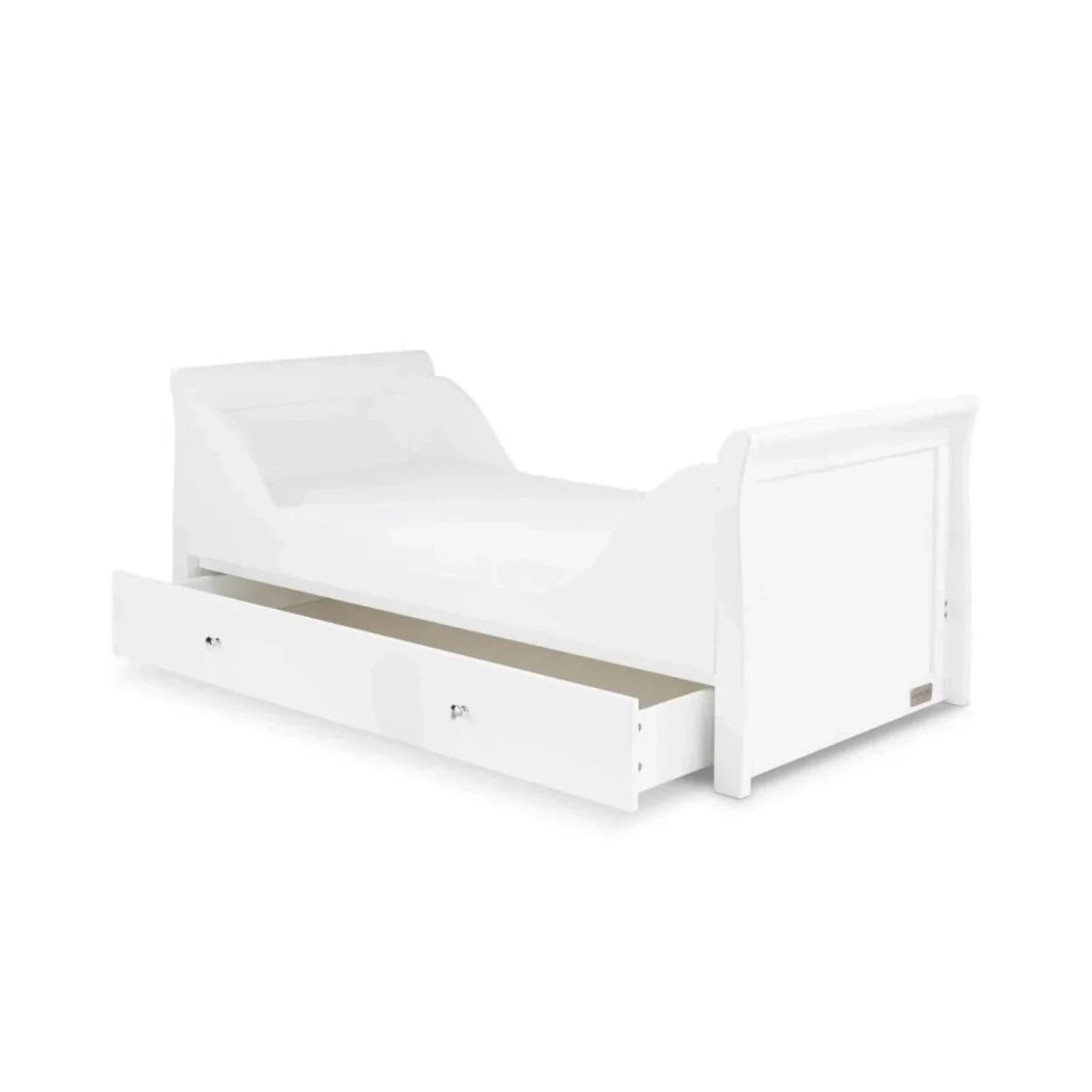 Ickle Bubba Snowdon Classic 3 Piece Furniture Set White - Fibre Mattress
