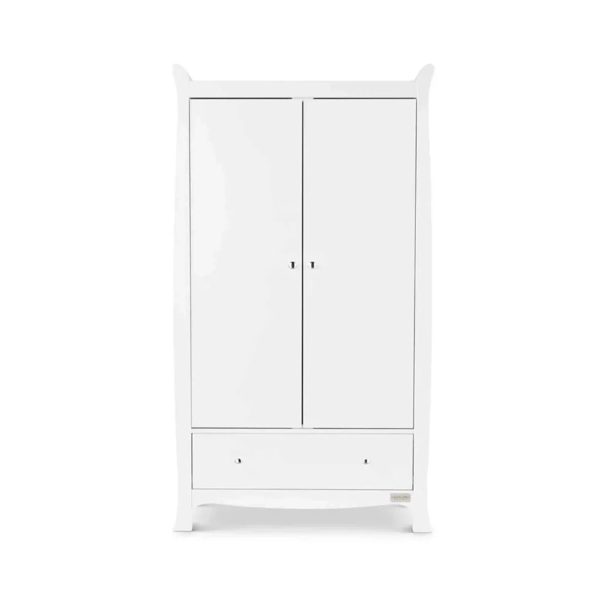 Ickle Bubba Snowdon Classic 3 Piece Furniture Set White - Fibre Mattress