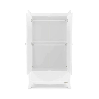 Ickle Bubba Snowdon Classic 3 Piece Furniture Set White - Fibre Mattress