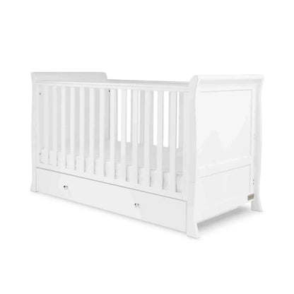 Ickle Bubba Snowdon Classic 3 Piece Furniture Set White - Premium Pocket Sprung Mattress