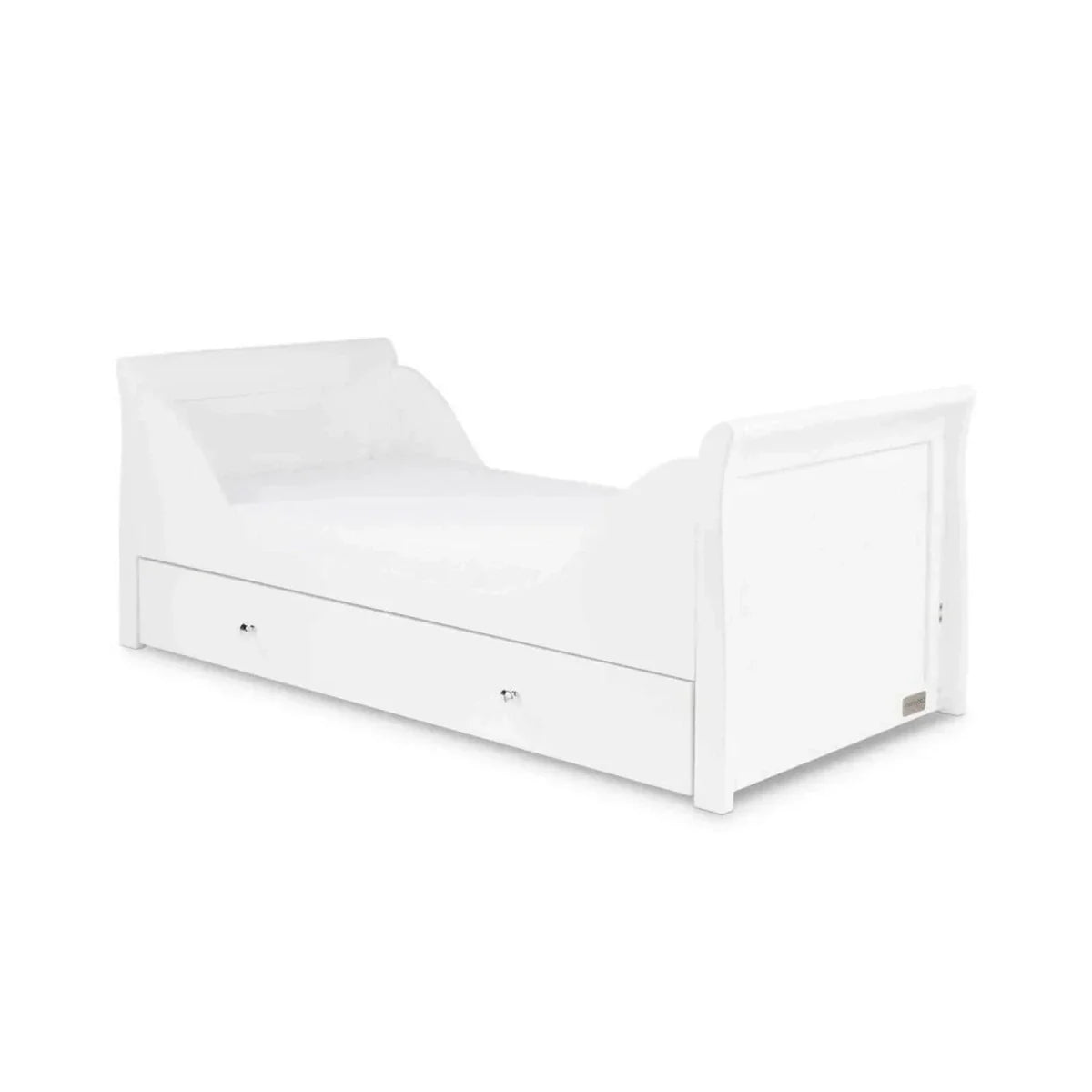 Ickle Bubba Snowdon Classic 3 Piece Furniture Set White - Premium Pocket Sprung Mattress