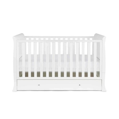 Ickle Bubba Snowdon Classic 3 Piece Furniture Set White - Premium Pocket Sprung Mattress