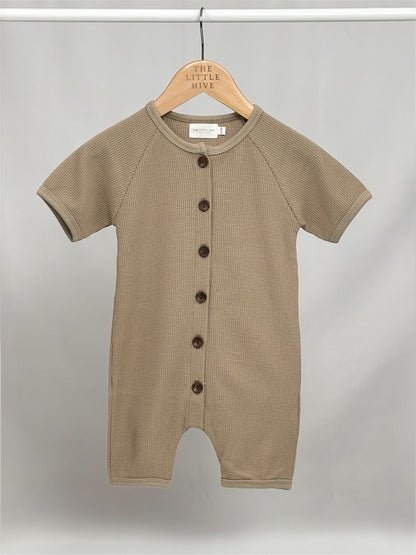 Baby Waffle Romper