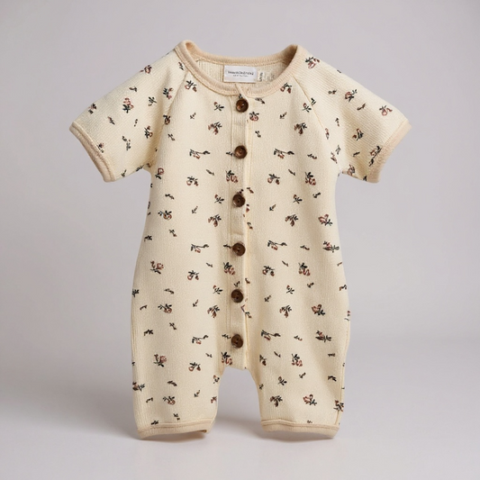 Baby Waffle Romper