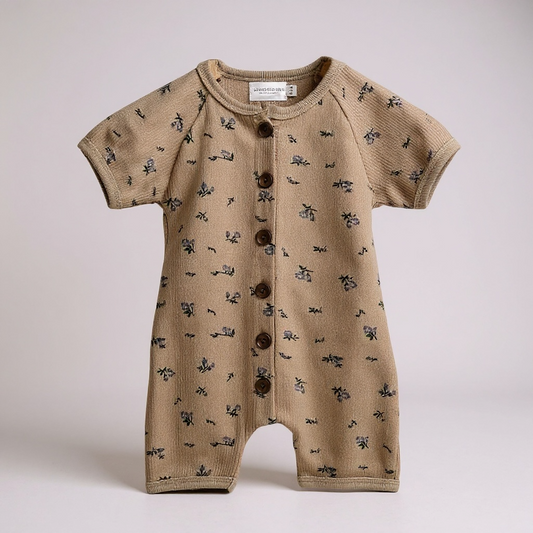 Baby Waffle Romper