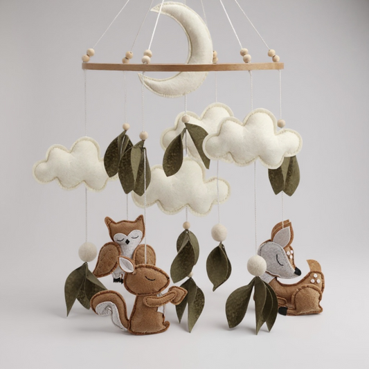 The Moonlit Forest Cot Mobile