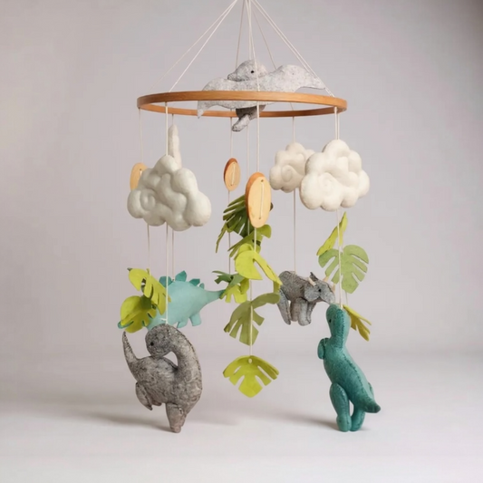 Little Dino Land Cot Mobile