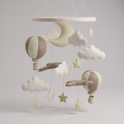 PRE-ORDER The Night Flight Cot Mobile