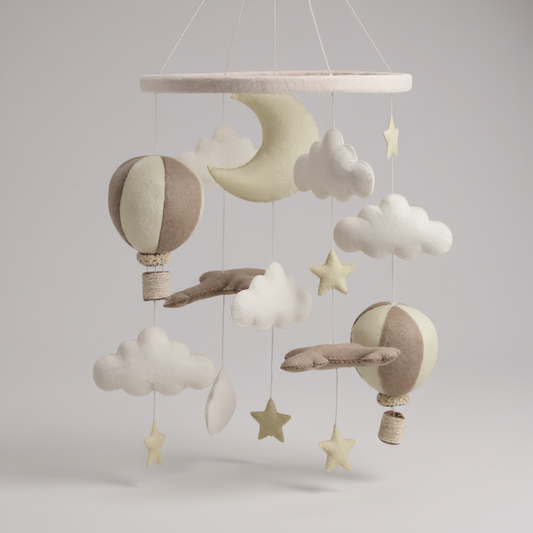 The Night Flight Cot Mobile
