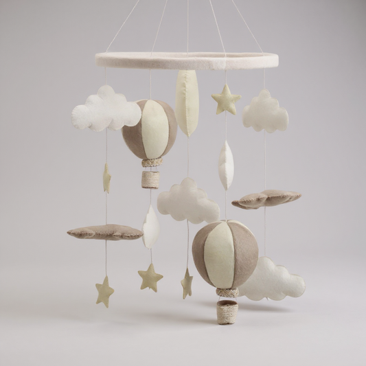 The Night Flight Cot Mobile